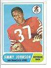 1969 Topps 113 Jimmy Johnson 49ers PSA 8  