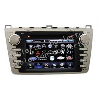   Car DVD GPS Player SWC 2 ZONE PIP CDC RDS For 2008 2010 Mazda 6  