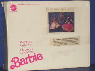  EXCLUSIVE 3 Barbie Ball Gowns 1991 MIB  