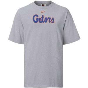  Nike Florida Gators Ash Classic College T shirt: Sports 