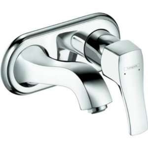 Hansgrohe 31003001 Chrome Metris C Wall Mounted Single Handle Faucet 