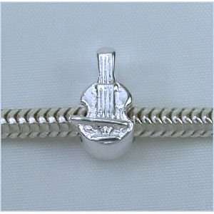  Silver Charm Bead for Troll Biagi Pandora Arts, Crafts & Sewing