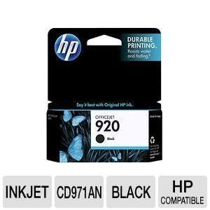  HP 920 CD971AN Black Ink Cartridge Bundle Electronics