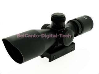 AIM Style 2.5 10x40 Blue Illminated Mil Dot Sniper Rifle Scope with QD 