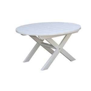  Eagle One C370T Rockingham Dining Table Color White 