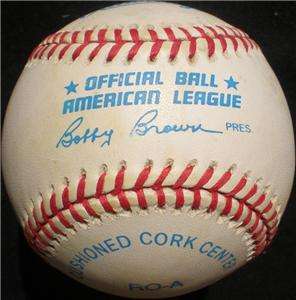 Edgar Martinez Signed Ball Autographed Baseball Mariners  