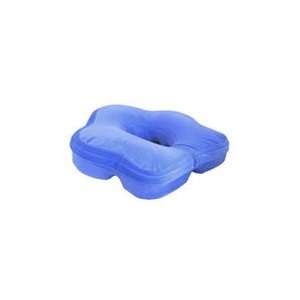  Memory Foam Heart Shape Neck Support Sleep Pillow (Blue 