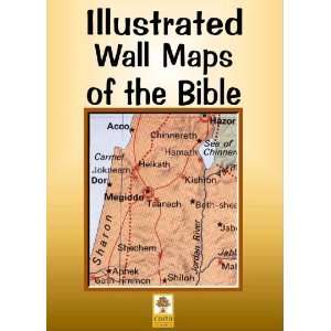  Illustrated Wall Maps of the Bible [Map] Carta Staff 
