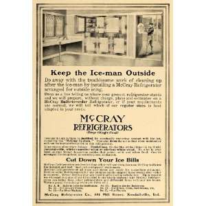  1909 Ad Iceman McCray Refrigerator Company Kendallville 