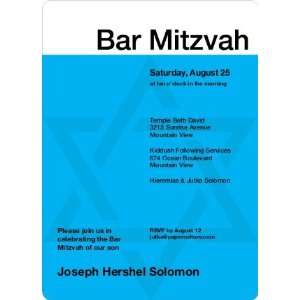  Mazel Tov Bar and Bat Mitzvah Invitations: Health 