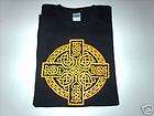 Scottish Ireland Irish Celtic Cross Tee Shirt BK