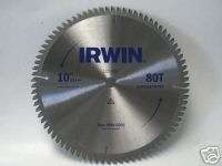 Irwin 10 80T Wood Cutting Carbide Tipped Saw Blade  