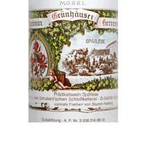  von Schubert Riesling Spatlese Maximin Grunhauser Herrenberg 750ml