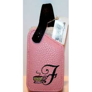  Initially Hers Pink Letter F Cell Phone Case Holder By 