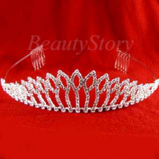 ADDL Item  rhinestone crystal crown tiara headband 
