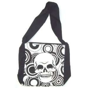  Psychedelic Messenger Bag Purse Made Out of Cotton Canvas Material 