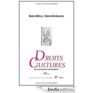 Interdits Interdictions Droits et Cultures 5  Kindle 
