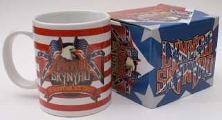 Lynyrd Skynyrd Official Ceramic Coffee Cup Mug Gift Box  