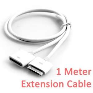  1M Dock Extension Data Sync charge Cable for Apple iPhone/iPad 