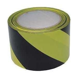  Marking Tape,striped,blk/ylw,3inx108ft   ACCUFORM