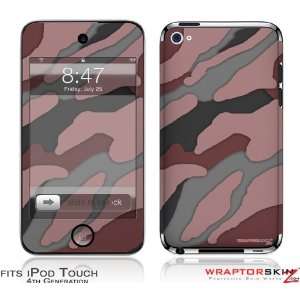  iPod Touch 4G Skin   Camouflage Pink by WraptorSkinz 