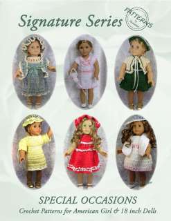 Crochet PATTERNS American Girl 18 inch Dolls SPECIAL  