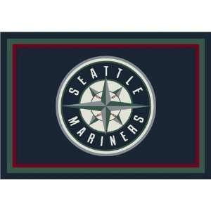  Seattle Mariners 7 8 x 10 9 Team Spirit Area Rug: Sports 