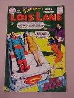 Vintage 1968 Superman Comic Book Lois Lane DC Apr No.82  