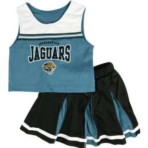  Jacksonville Jaguars Girls 7 16 2 Pc Cheerleader Jumper 