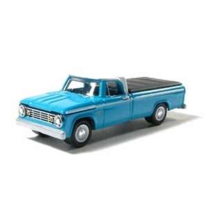  1967 Dodge D 100 1/64 Light Blue: Toys & Games