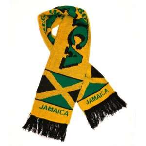  Jamaica National Soccer Team   Premium Fan Scarf Sports 