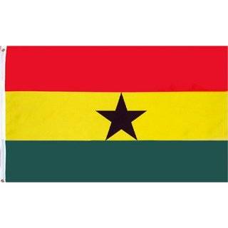  Ghana Flag 3x5 Brand NEW 3 x 5 Large Rasta Banner: Patio 