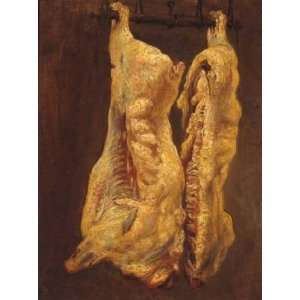   Oil Reproduction   James Ward   24 x 32 inches   Beef: Home & Kitchen