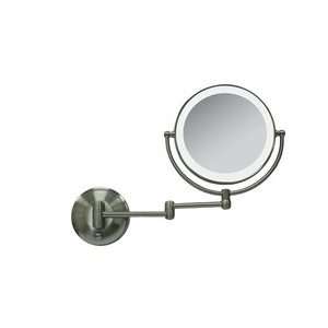   Generation LED Wall Mount Mirror with 1x and 10x Magnification Beauty