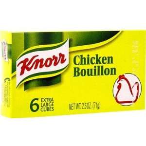 Knorr Chicken Bouillon ( 6 cubes ):  Grocery & Gourmet Food