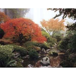 Japanese Garden I   Poster by Maureen Love (20x16)