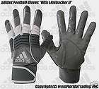 adidas Football LineBackers Gloves Blitz LB II(S)Gray