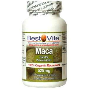  Maca 525mg (120 Vegetarian Capsules) Health & Personal 