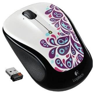 Logitech Wireless Mouse M325 with Designed for Web Scrolling   White 