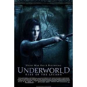  Underworld  Rise of the Lycans Version B Movie Poster 