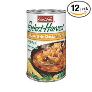 Campbells Select Mexican Chicken Tortilla, 18.6 Ounce Cans (Pack of 