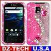 Pink Zebra Bling Hard Case Cover for LG T Mobile G2X  