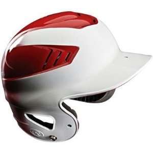 New   Batting Helmet CoolFlo Red/Wht by Rawlings   CFHL S 