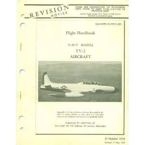  Lockheed TV 2 Aircraft Flight Manual Lockheed Books