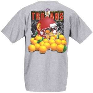 USC Trojans 2005 Orange Bowl USC Helmet w/ Oranges Grey 