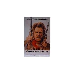 THE OUTLAW JOSEY WALES (REPRINT) Movie Poster 