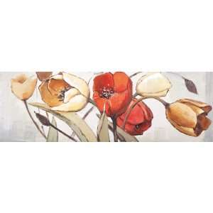  Yosemite Home Decor YD110277A Spring Tulips I Hand Painted 