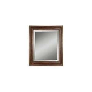    Uttermost Chestnut Brown Darian Light Mirror