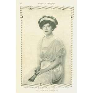  1912 Print Actress Pamela Gaythorne 