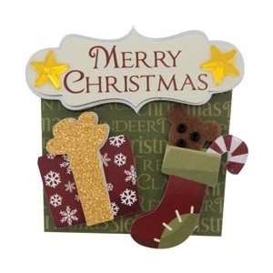 Karen Foster Christmas Lil Stacks 3 D Sticker;6 Items/Order